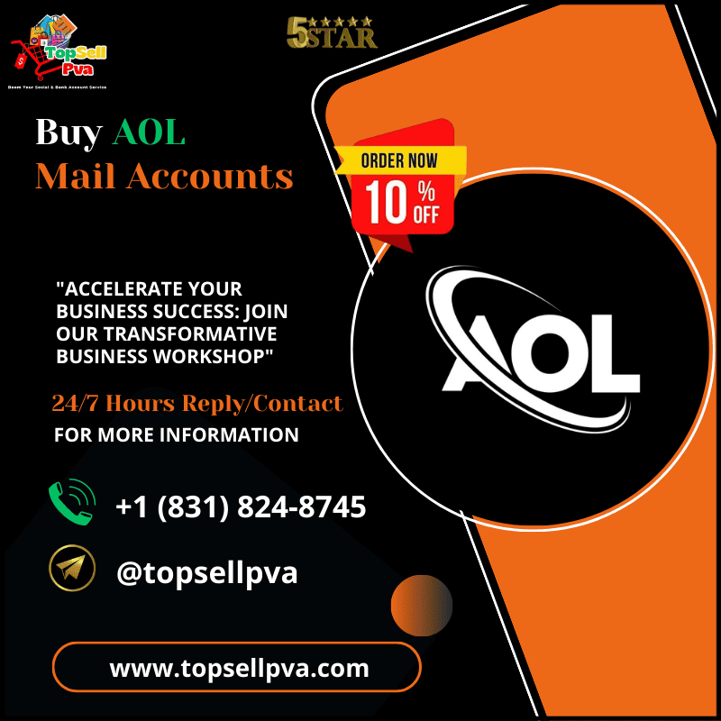 Buy AOL Mail Accounts