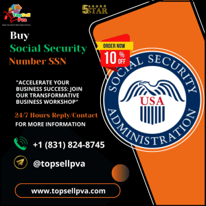 Buy Social Security Number SSN