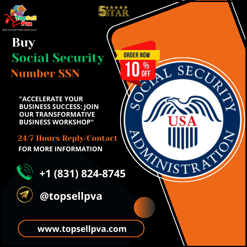 Buy Social Security Number SSN
