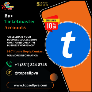 Buy Ticketmaster Accounts