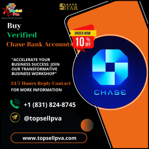 Buy Verified Chase Bank Accounts
