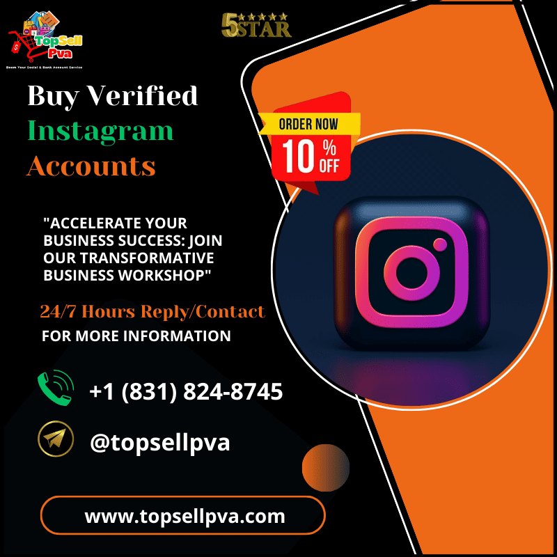 Buy Verified Instagram Accounts