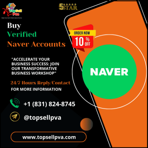 Buy Verified Naver Accounts
