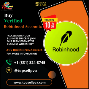 Buy Verified Robinhood Accounts