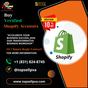 Buy Verified Shopify Accounts