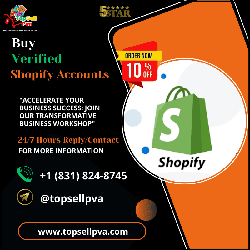 Buy Verified Shopify Accounts