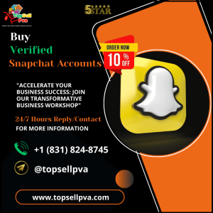 Buy Verified Snapchat Accounts