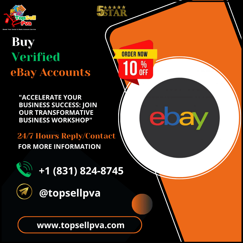 Buy Verified eBay Accounts